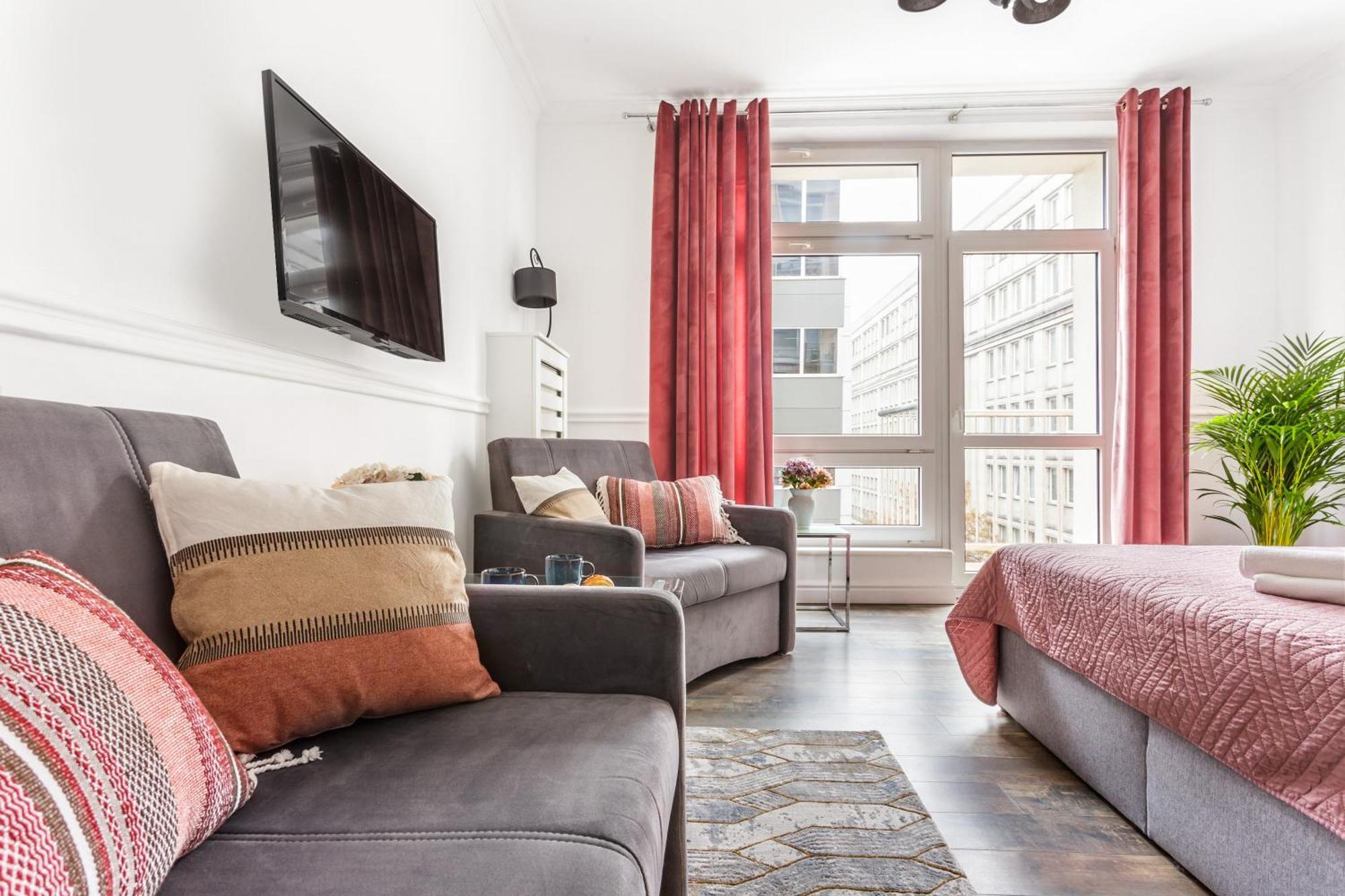 Charming Apartment In The City Center 바르샤바 외부 사진