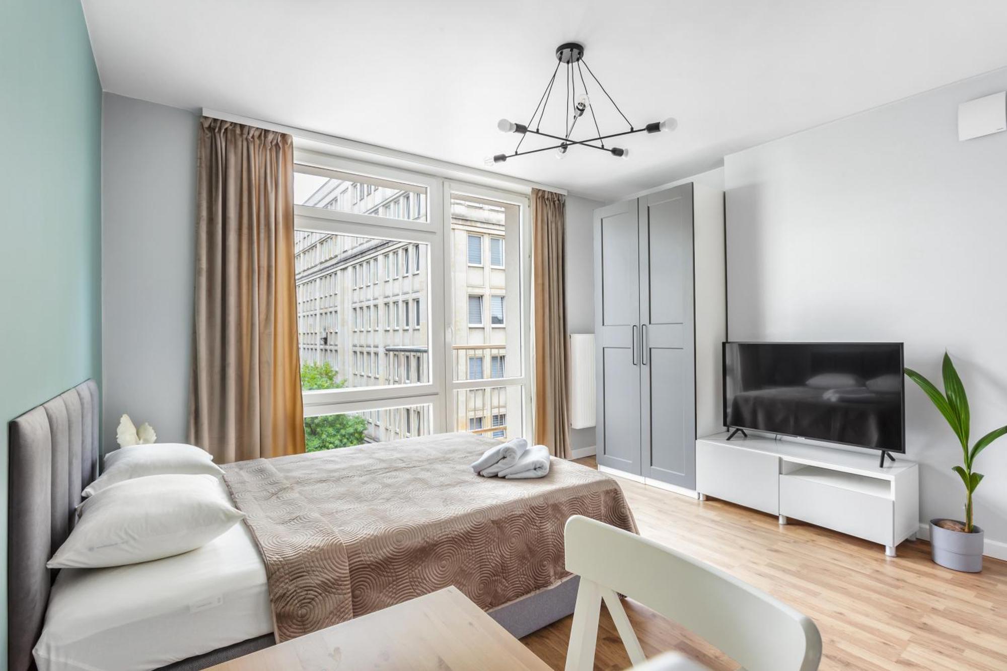 Charming Apartment In The City Center 바르샤바 외부 사진