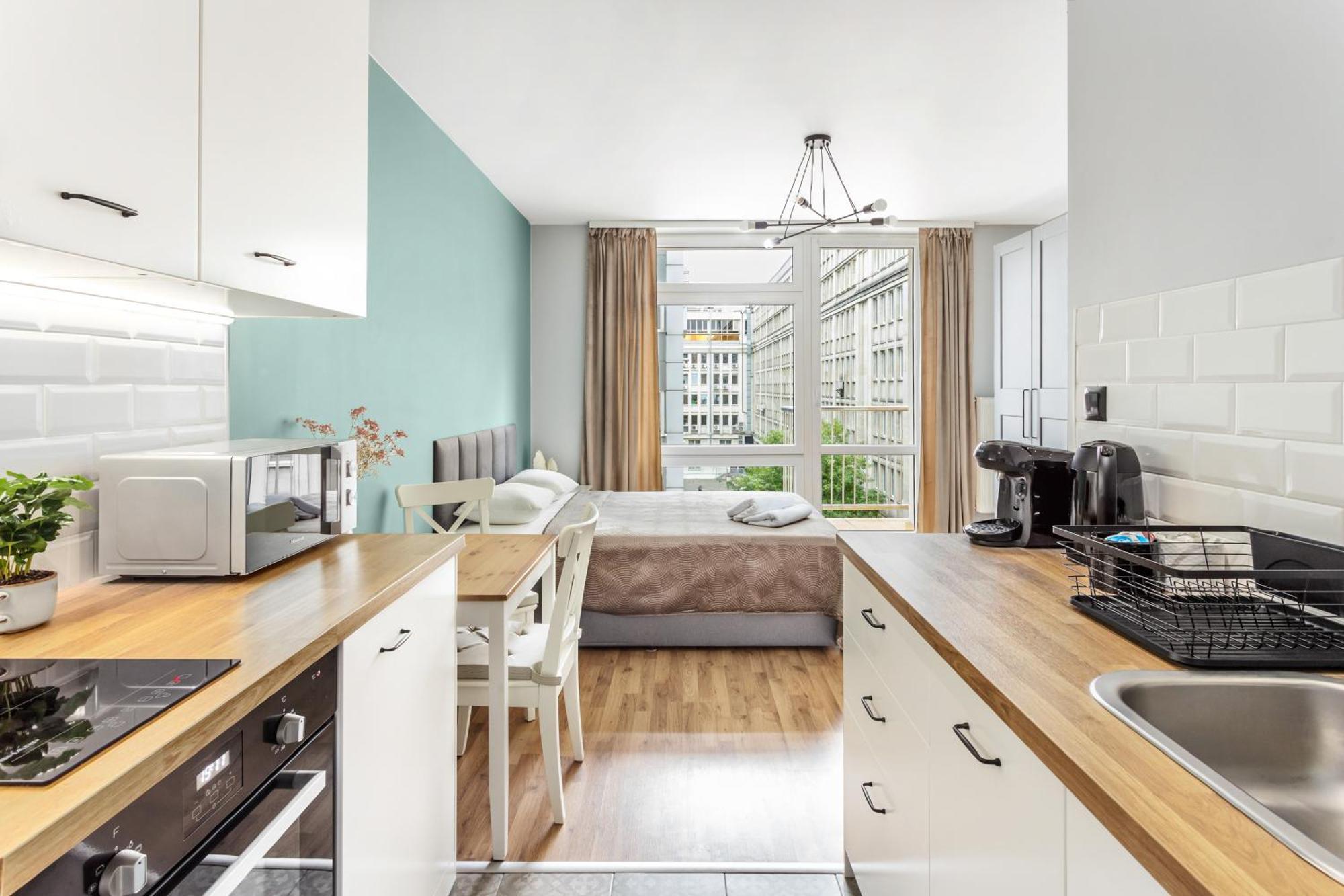 Charming Apartment In The City Center 바르샤바 외부 사진